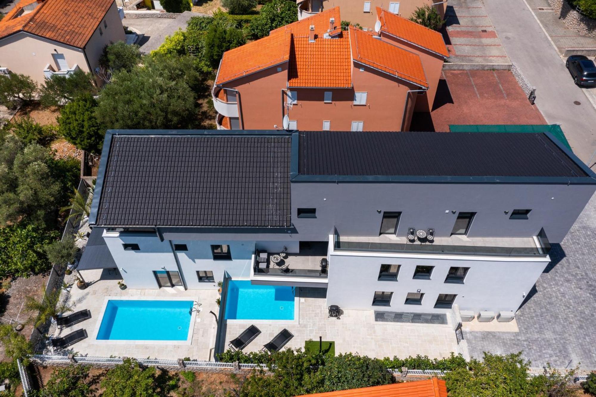Luxury Villa Adria Apartments Крк Экстерьер фото